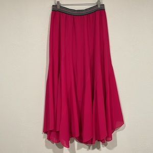 Anthropologie Magenta Vanessa Virginia Colima Skirt Maxi Midi